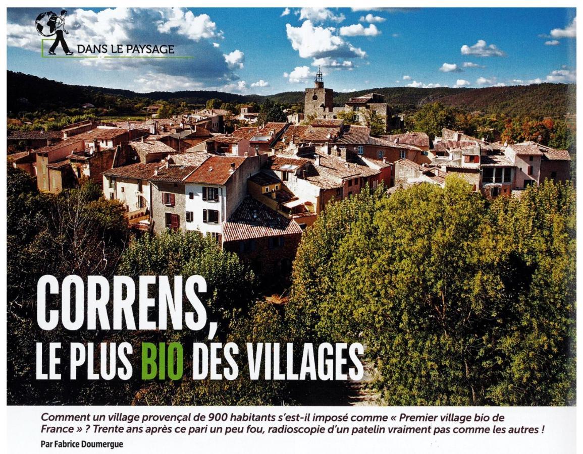 Une Chambre En Provence Correns Экстерьер фото